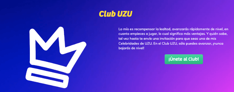 PlayUzu: programa VIP