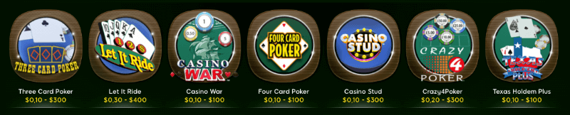 888Casino: poker