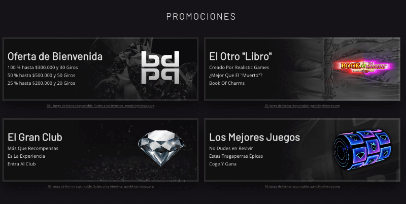 PlayGrand promociones