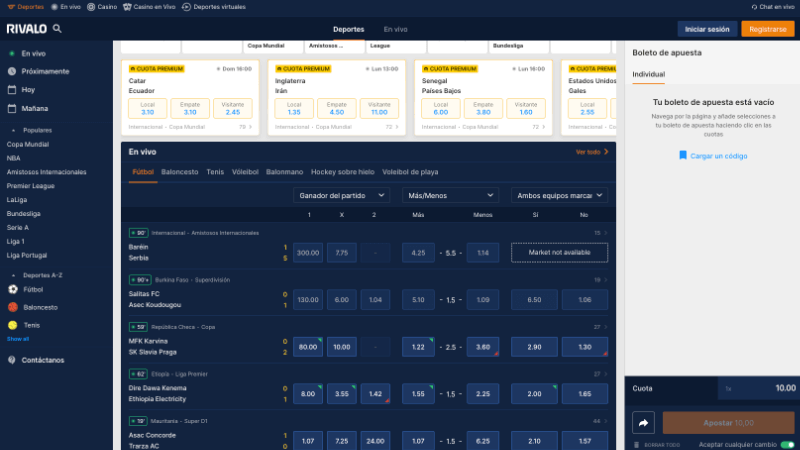 Rivalo apuestas deportivas