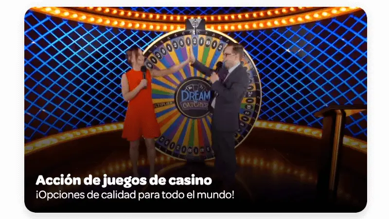 Spin casino: game shows