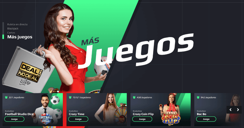 Netbet: juegos en vivo