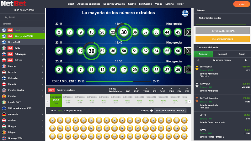 Netbet casino: loterias