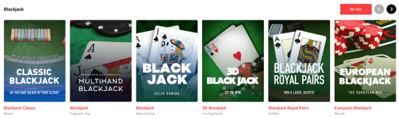 Ultra Casino: blackjack