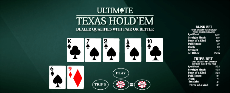 Ultimate Texas Hold'em poker
